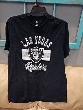 NFL Las Vegas Raiders Black Short Sleeve Graphic Tee